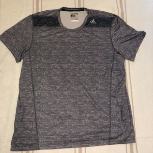 Adidas Techfit Climalite Gray T-shirt XXL NWOT